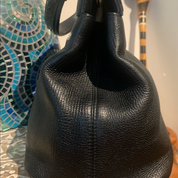 BVLGARI ISABELLA ROSSELLINI LEATHER HANDBAG black calf - Picture 7 of 15